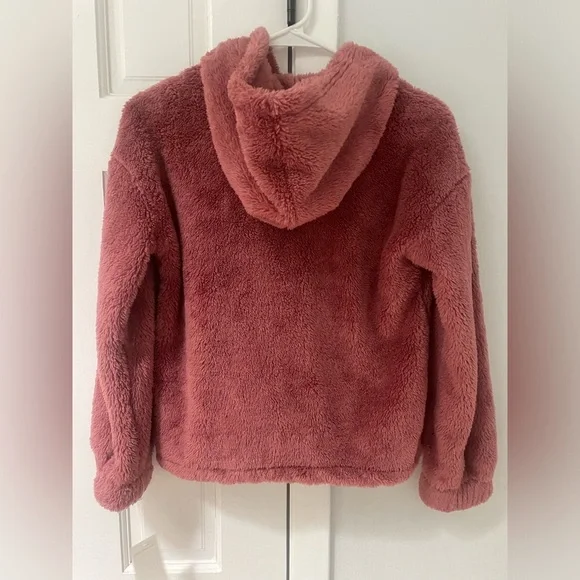 Madden Girl Teddy Bear zip up hoodie - Picture 2 of 5